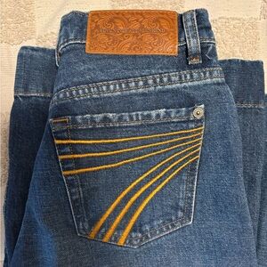 7 For All Mankind Denim with “gold” 7